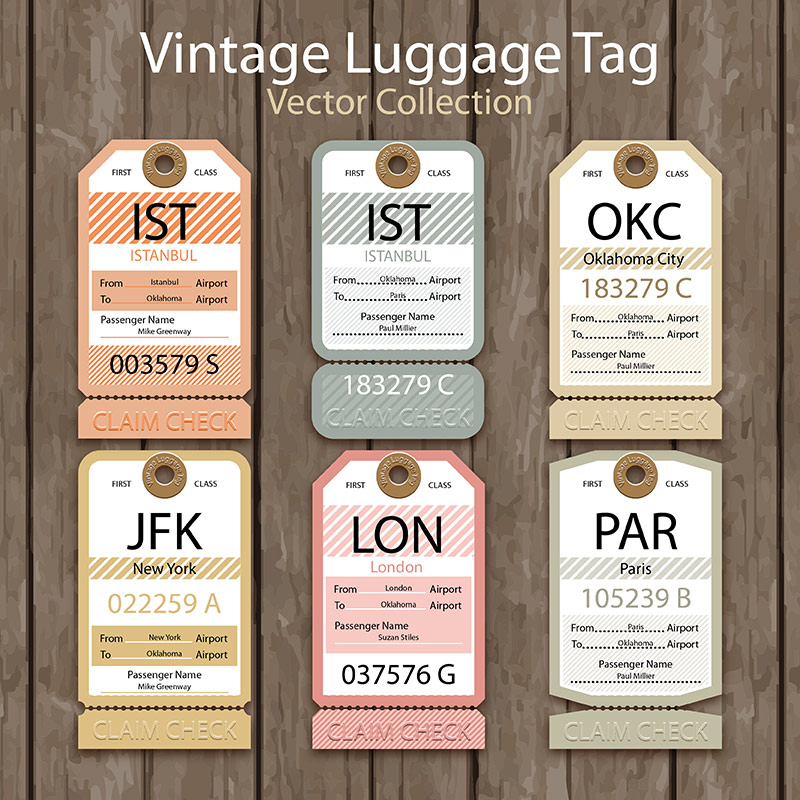 Custom Printing Airport Thermal Paper Baggage Tags Luggage Label Tags - Buy  Custom Printing Airport Thermal Paper Baggage Tags Luggage Label Tags  Product on